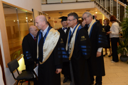 Ceremony for the conferment of the Degrees of Doctor of Philosophy honoris causa