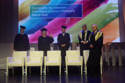 Ceremony for the conferment of the Degrees of Doctor of Philosophy honoris causa