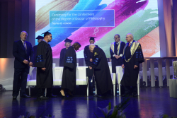 Ceremony for the conferment of the Degrees of Doctor of Philosophy honoris causa
