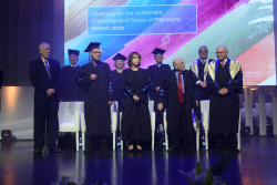 Ceremony for the conferment of the Degrees of Doctor of Philosophy honoris causa