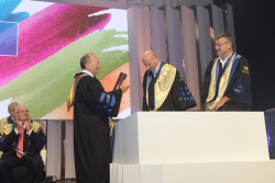 Ceremony for the conferment of the Degrees of Doctor of Philosophy honoris causa
