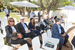 Celebrating Giving: Marking new inscriptions on the International Plaza Donor Wall