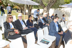 Celebrating Giving: Marking new inscriptions on the International Plaza Donor Wall