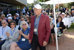 Celebrating Giving: Marking new inscriptions on the International Plaza Donor Wall