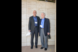 Celebrating Giving: Marking new inscriptions on the International Plaza Donor Wall