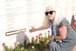 Celebrating Giving: Marking new inscriptions on the International Plaza Donor Wall