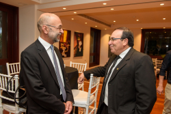 Private reception for the recipients of Doctor of Philosophy honoris causa degrees