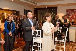 Private reception for the recipients of Doctor of Philosophy honoris causa degrees