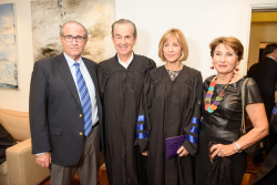 Private reception for the recipients of Doctor of Philosophy honoris causa degrees