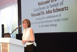Luncheon Marking the establishment of the Vera and John Schwartz Family Center for Metabolic Biology