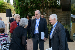Celebrating Giving: Marking new inscriptions on the International Plaza Donor Wall
