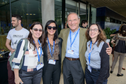 Celebrating Giving: Marking new inscriptions on the International Plaza Donor Wall