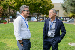 Celebrating Giving: Marking new inscriptions on the International Plaza Donor Wall