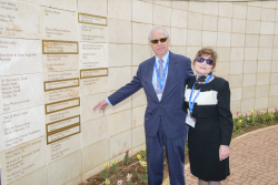 Celebrating Giving: Marking new inscriptions on the International Plaza Donor Wall