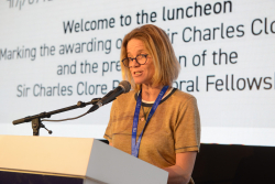 Luncheon: Presentation of the Sir Charles Clore Prize to Dr. Sergey Semenov, Department of Organic Chemistry and the presentation of the Sir Charles Clore Postdoctoral Fellowships