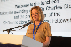 Luncheon: Presentation of the Sir Charles Clore Prize to Dr. Sergey Semenov, Department of Organic Chemistry and the presentation of the Sir Charles Clore Postdoctoral Fellowships