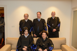 Private reception for the recipients of Doctor of Philosophy honoris causa degrees for 2018