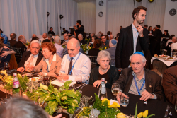Dinner honoring the recipients of Doctor of Philosophy honoris causa degrees for 2018 and members of the International Board