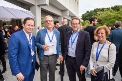 Dedication ceremony of the renovated Stone Administration Building