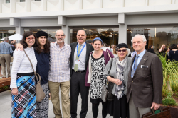 Dedication ceremony of the renovated Stone Administration Building