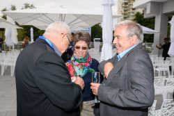 Dedication ceremony of the renovated Stone Administration Building