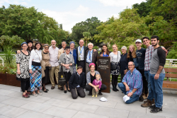 Dedication ceremony of the renovated Stone Administration Building