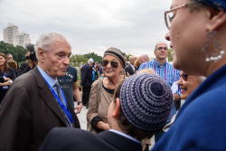 Dedication ceremony of the renovated Stone Administration Building