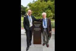 Dedication ceremony of the renovated Stone Administration Building