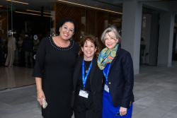 Dedication ceremony of the renovated Stone Administration Building