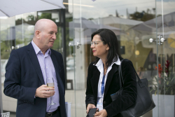 Dedication ceremony of the renovated Stone Administration Building