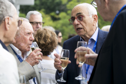 Dedication ceremony of the renovated Stone Administration Building