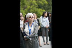 Dedication ceremony of the renovated Stone Administration Building