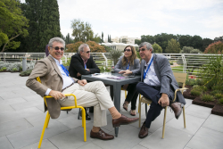 Dedication ceremony of the renovated Stone Administration Building