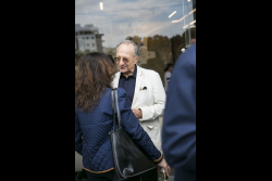 Dedication ceremony of the renovated Stone Administration Building