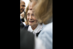 Dedication ceremony of the renovated Stone Administration Building