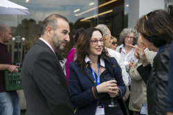 Dedication ceremony of the renovated Stone Administration Building