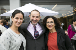 Dedication ceremony of the renovated Stone Administration Building