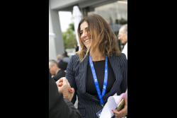 Dedication ceremony of the renovated Stone Administration Building