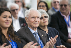 Dedication ceremony of the renovated Stone Administration Building