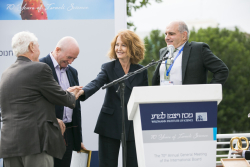 Dedication ceremony of the renovated Stone Administration Building