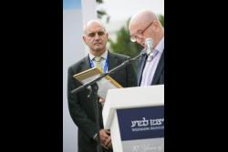 Dedication ceremony of the renovated Stone Administration Building