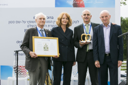 Dedication ceremony of the renovated Stone Administration Building