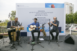 Dedication ceremony of the renovated Stone Administration Building