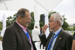 Dedication ceremony of the renovated Stone Administration Building