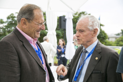 Dedication ceremony of the renovated Stone Administration Building