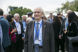 Dedication ceremony of the renovated Stone Administration Building