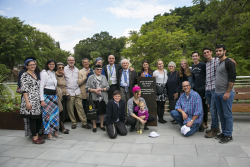 Dedication ceremony of the renovated Stone Administration Building