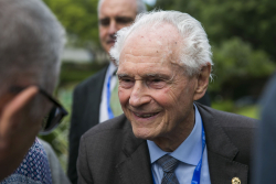 Dedication ceremony of the renovated Stone Administration Building