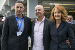 Dedication ceremony of the renovated Stone Administration Building