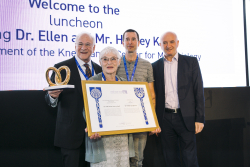Luncheon honoring Dr. Ellen and Harvey Knell for the establishment of the Knell Family Center for Microbiology